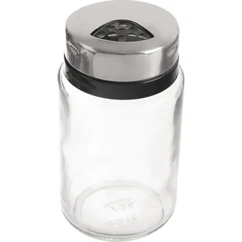 Dóza na potraviny ORION Kořenka sklo/UH/nerez Style 1 ks