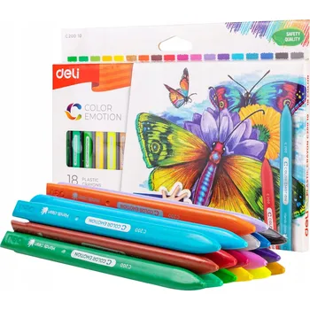 Pastelka Voskovky Deli 18 ks