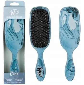 kartáč na vlasy WET BRUSH Kartáč SHINE ENHANCER s kančími štětinami MODRÝ