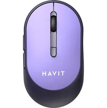 Myš Univerzální bezdrátová myš Havit MS78GT (fialová)