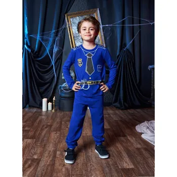 Chlapecké spodní prádlo Sinsay - Dvoudílná pyžamová souprava - námořnická modrá - 321EV-59X - 321EV-59X-98