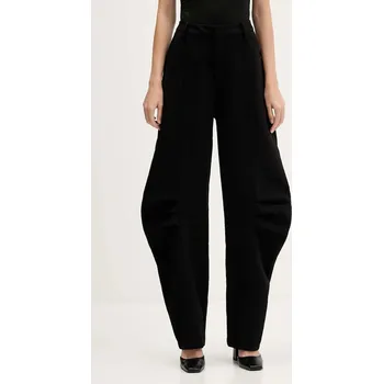 Dámské kalhoty Kalhoty Rotate 114826100 černá 99X, vel. 36