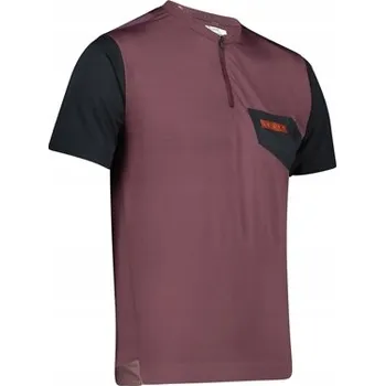 cyklistický dres Cyklistický dres Leatt S fialový