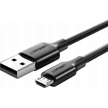 Datový kabel Kabel Ugreen USB - microUSB typ B 3 m černý