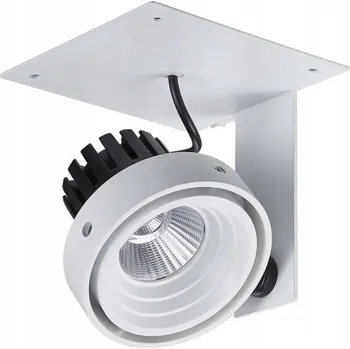 Kulatý Stropní Svítidlo Italux 11 x 11 cm bílá, černá