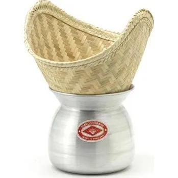 Hrnec HS Hrnec s bambusovým košem na vaření rýže