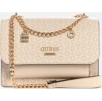 GUESS dámská kabelka,crossbody Beryln mléčná