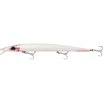 Umělá nástraha Savage Gear Wobler Barra Jerk Floating Bloody Pearl - 17,5 cm 25 g