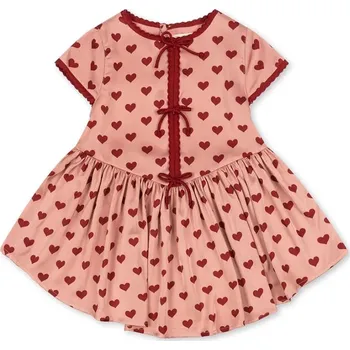 Dámské šaty Šaty Konges Sløjd DELPHINE DRESS oranžová barva, mini, KS103300 24X, vel. 92