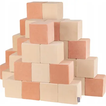 ostatní stavebnice MĚKKÉ STAVEBNICE pěnové KOSTKY XXL pro děti, barevné, 48 ks