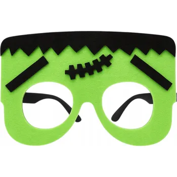 Karnevalová maska STRAŠIDELNÉ BRÝLE MASKA Monstrum FRANKENSTEIN na HALLOWEEN
