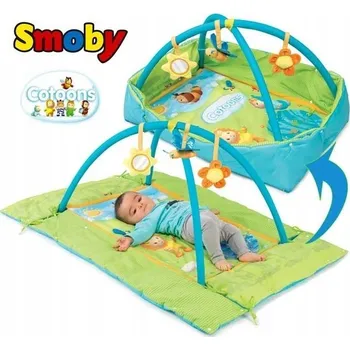 Hrací deka Modrá gymnastická Podložka Cotoons 7600110213B