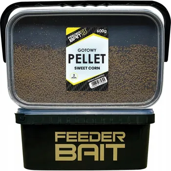 FeederBait Pellet Ready to fish 2mm 600g - Sladká kukuřice