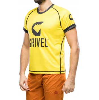 Pánské tričko Rychleschnoucí tričko Grivel Technical T-Shirt - žluté XL