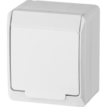 Elektrická zásuvka Elektrická Zásuvka hermetická Elektro-Plast Nasielsk bílá