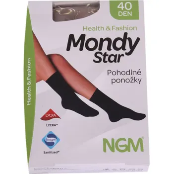 Dámské punčochy Ponožky NGM MondyStar 40 8002 bronz velikost 25-27