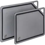 Prkénko krájecí G21 EcoCut z přírodní celulózy - sada 2 ks, grafitové