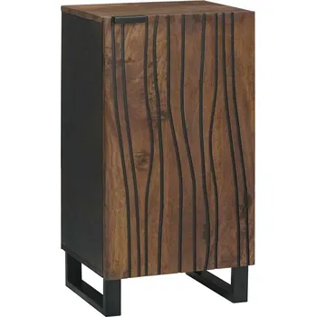 Komoda vidaXL Skříňka Hnědá 40 x 33 x 75 cm masivní mangovníkové dřevo [4018032]