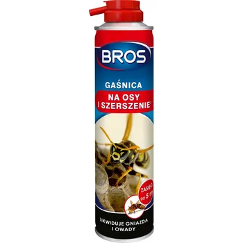 BROS Hasicí Přístroj na OSY a SRŠNĚ k likvidaci hnízd, dosah až 5 m, 300 ml