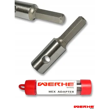 Šroubovák Adaptér HEX pro šroubováky / vrtačky - WERHE