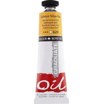 Olejová barva Daler & Rowney Graduate Oil 38 ml - cadmium yellow hue 620