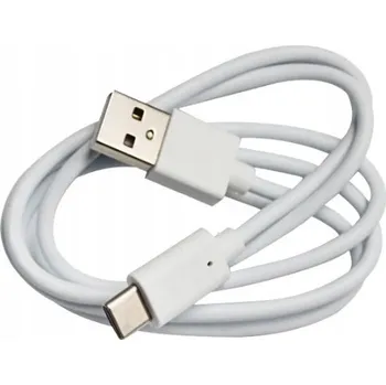 Datový kabel Goobay 45563 USB kabel 1 m, USB A na USB C, samec, bílý