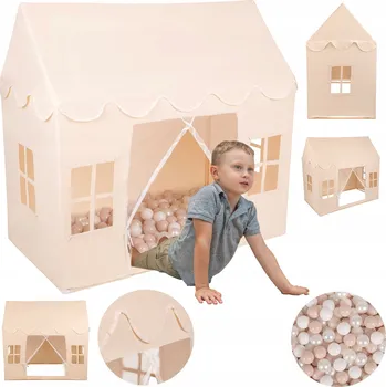 Dětský domeček Dětský Domeček Stan na hraní skládací KiddyMoon PH-001