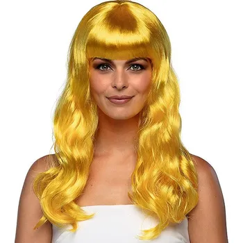 Karnevalová paruka Boland Paruka žlutá dámská dlouhá