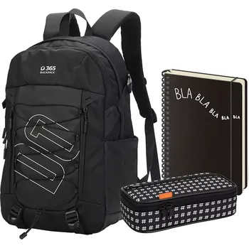 Studentský set Flex Black třídílný