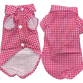 Obojek pro psa Obleček pro malá psí plemena - Růžová košile Varianta: L Nové