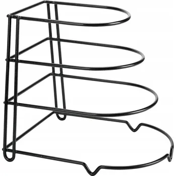 Obraz Organizér na pánve Kinghoff KH-1582 4-úrovňový, černý