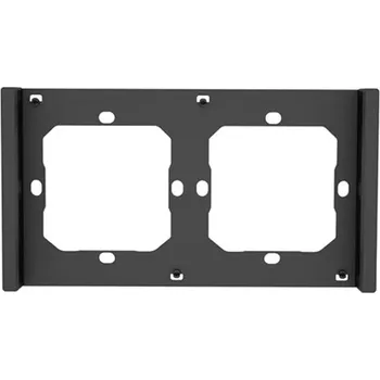 vypínač a zásuvka Rámeček pro dvojitý 2násobný spínač M5 80 SONOFF M5-2C-80-F (grafit/černá).