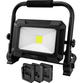 Svítilna Ansmann 1600-0713 LED Strahler FL50W 18V Powertool-Akkupacks, inkl. Adapterplatten Akumulátorem napájené LED svítidlo ,