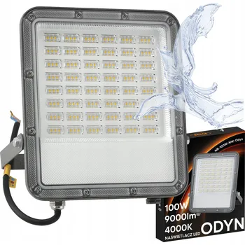 Halogen LED naświetlacz lampa 100W 9000lm Premium venkovní 4000K IP66