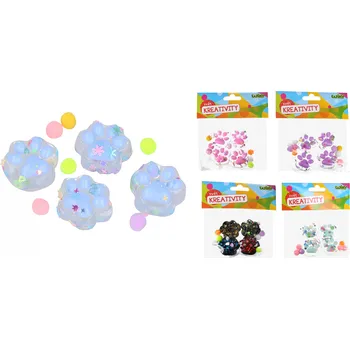 kreativní sada Wiky Silikonová packa 3x3x2 cm 4ks dekorace