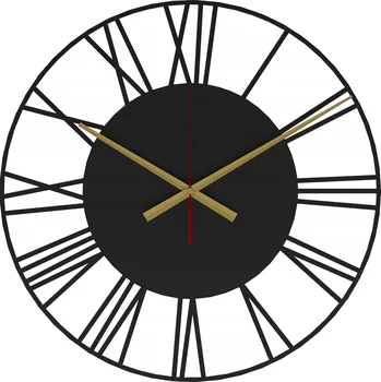 Hodiny Nástěnné hodiny LOFT Řada FAIRE 50 cm Kovové zlaté 15472