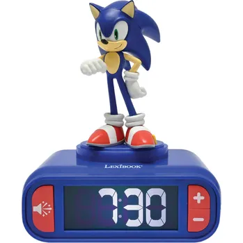 Hodiny Budík s nočním světlem Sonic
