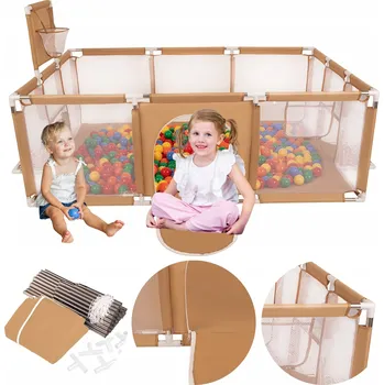 Dětská ohrádka Dětská Ohrádka Hřiště Koš Branky 400 míčků SELONIS BO-100X