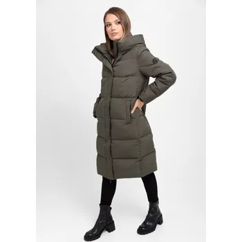 Dámský kabát Dámský kabát VOLCANO J-SIMA Barva: Hnědá, Velikost: L