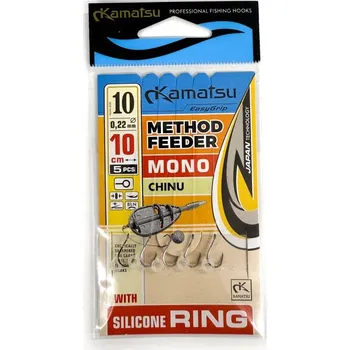Návazec Kamatsu Method Feeder Mono - Chinu - Silicone Ring vel. 6