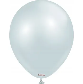 Balónek Latexové Balónky Aura Modrá Ledová Jemná 12" - 30 cm 50 ks Kalisan
