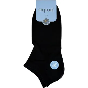 Pánské ponožky Aytuq Pánské nízké ponožky v barvě černé - velikost 40-45 - 1ks