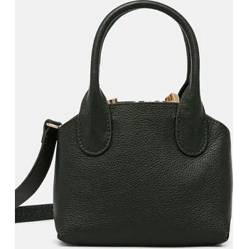 Kabelka Kožená kabelka Silvian Heach FERROVIA zelená barva, RCP25019BO 79X, vel. ONE SIZE