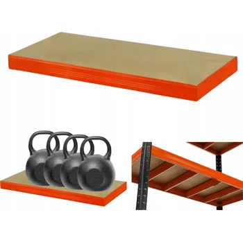 Dílenský regál Kovový skladový regál Wamar-Sosenka 6 x 110 x 50 cm, nosnost až 400 kg na polici