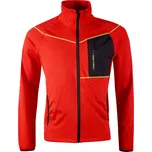 Mikina funkční Fischer Samnau Velikost: M červená/ černá