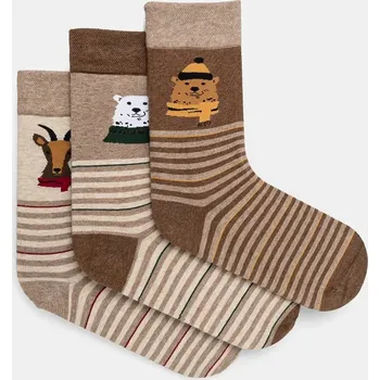 Bavlněné ponožky Medicine 3-pack RW24.LGM710 vícebarevná MLA, vel. 39/42