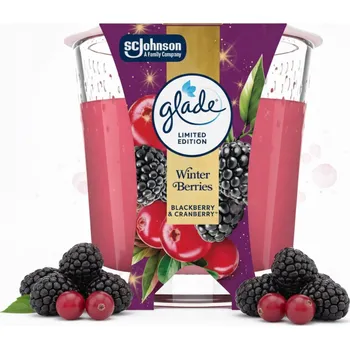 Svíčka Parafínová vonná svíčka Zimní plody Glade