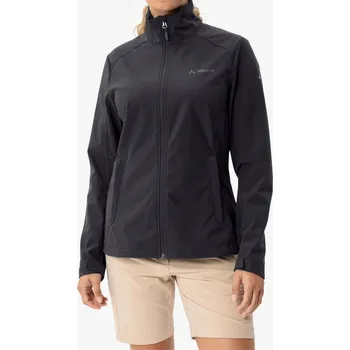 Dámská softshellová bunda Dámská softshellová bunda Vaude Hurricane Jacket IV - černá/černá XS