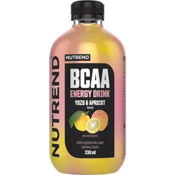 Aminokyselina Nutrend BCAA Energy Drink 330 ml yuzu a meruňka