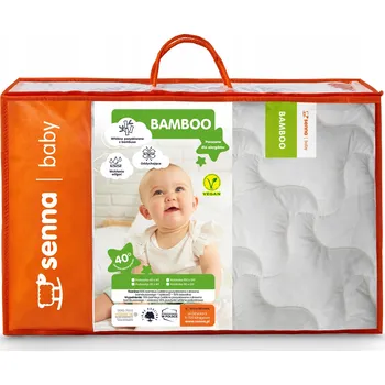 Polštář Sada přikrývka + polštář Bambusová bílá 120x90